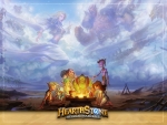 Wallpaper Hearthstone: Heroes of Warcraft - karetní hra.