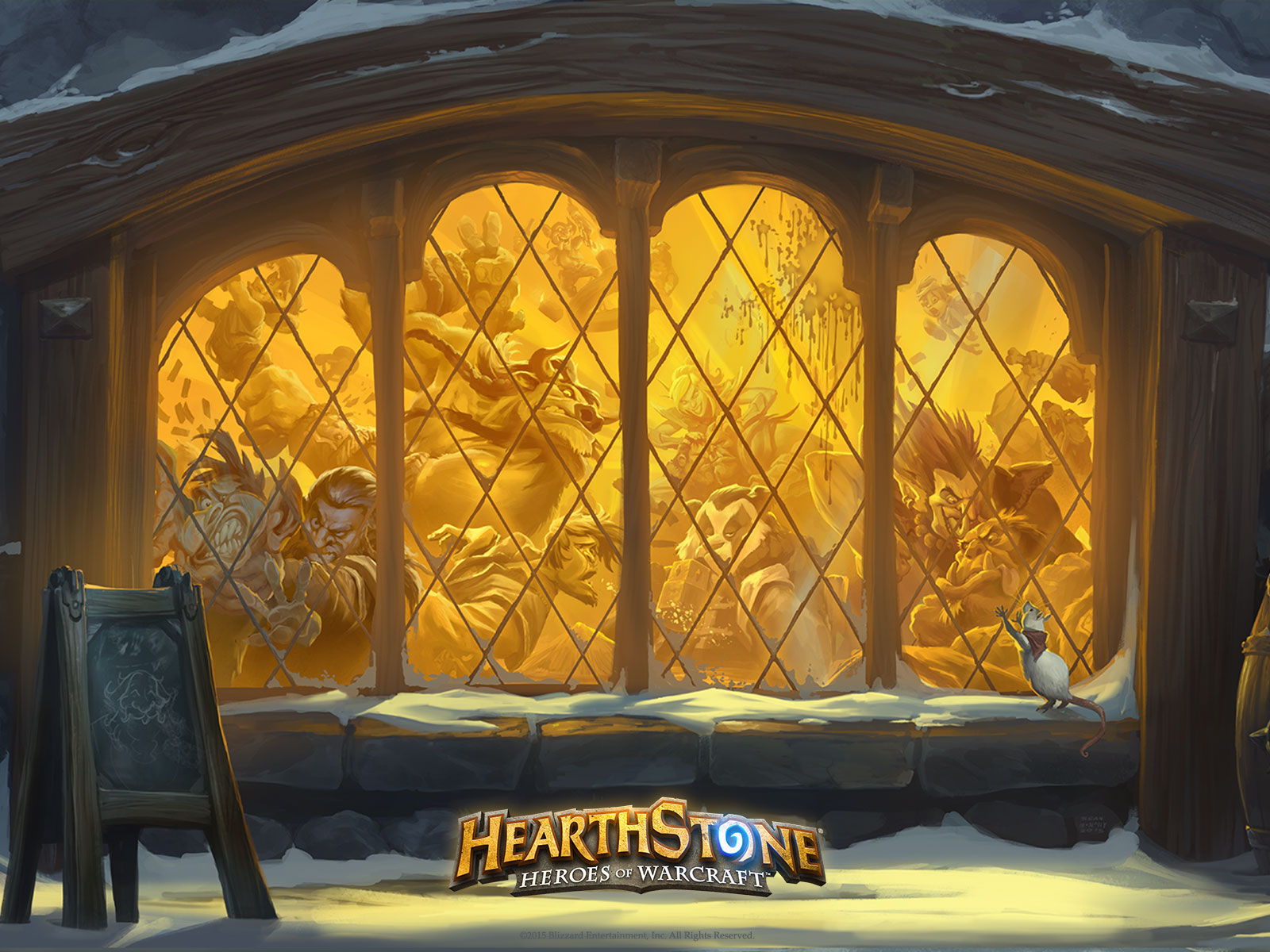 Tapeta ke hře Hearthstone: Heroes of Warcraft na stáhnutí